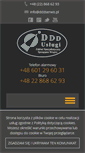 Mobile Screenshot of ddduslugi.pl